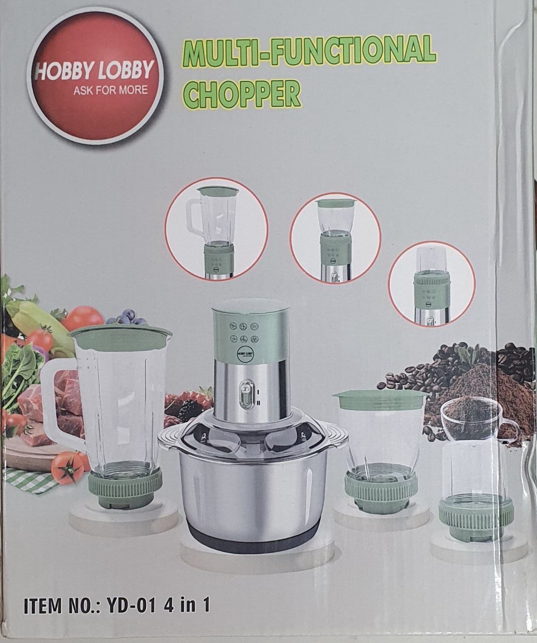 4 IN 1 Hoby Lobby Multifunction Chopper
