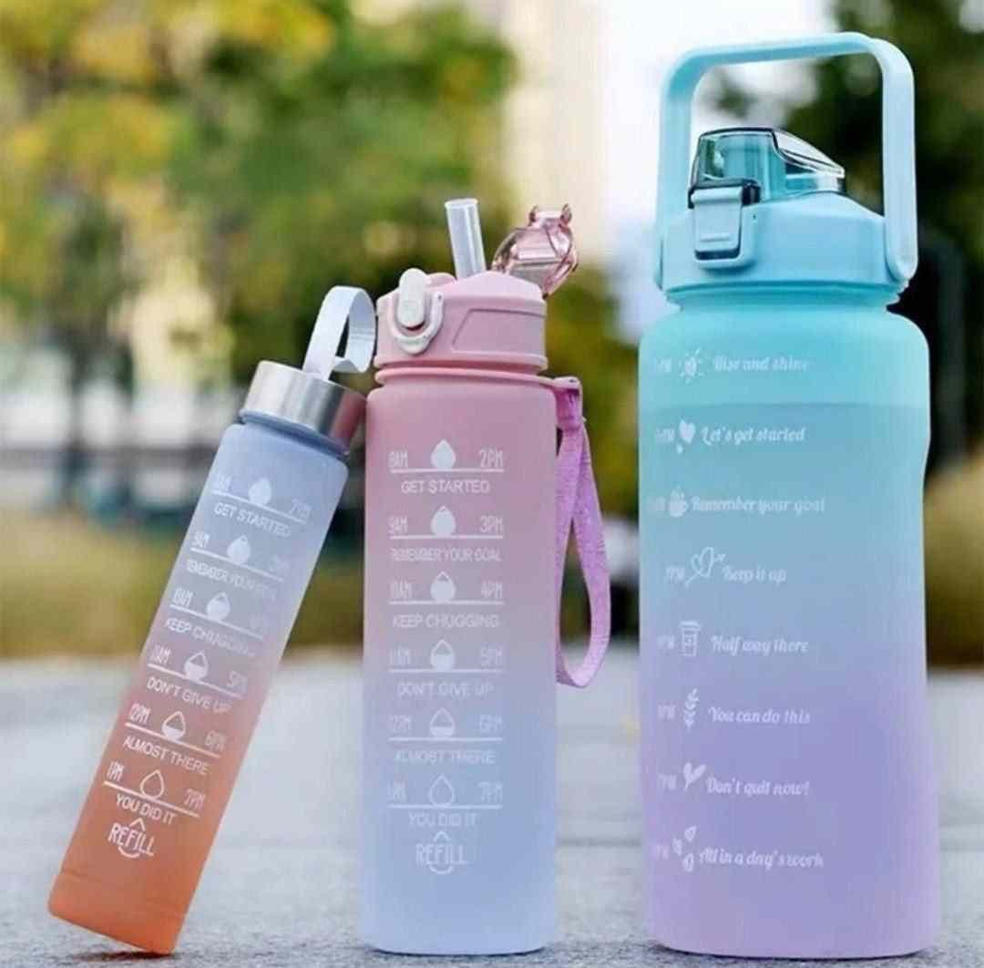 3IN1 Colorful Water Bottle