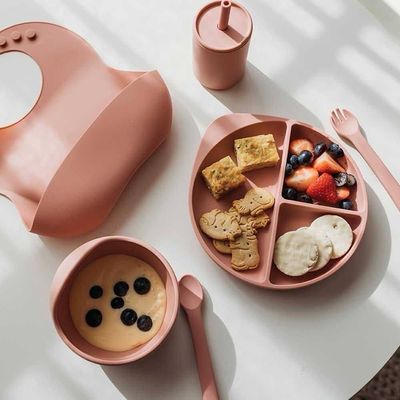 Silicone Baby Feeding Set Of 6