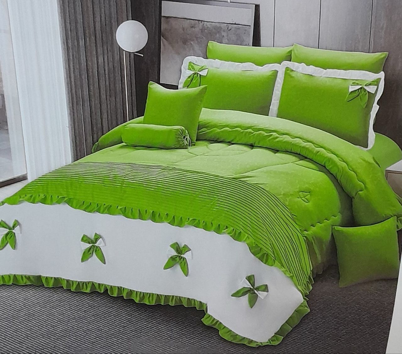 9 PCs Comforter Set