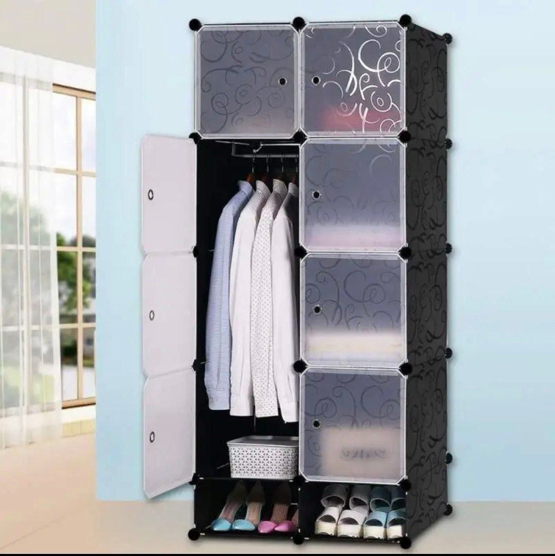 Plastic And Metal Cubic Cloth Cabinet Plastic And Metal Cubic Cloth Cabinet