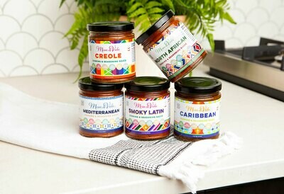 Mesa de Vida 5 Pack Recipe Starter Variety Bundle | Whole30 Approved Cooking Sauce Mesa de Vida 5 Pack Recipe Starter Variety Bundle | Whole30 Approved Cooking Sauce