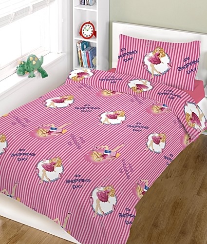 Σετ Σεντόνια Μονά Shopping Girl Cotton Line