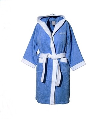 Μπουρνούζι Παιδικό με Κουκούλα Blue - Sunshine Μπουρνούζι Παιδικό με Κουκούλα Blue - Sunshine