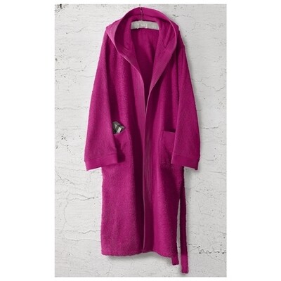Μπουρνούζι με Κουκούλα Mauve Fuchsia - Rythmos