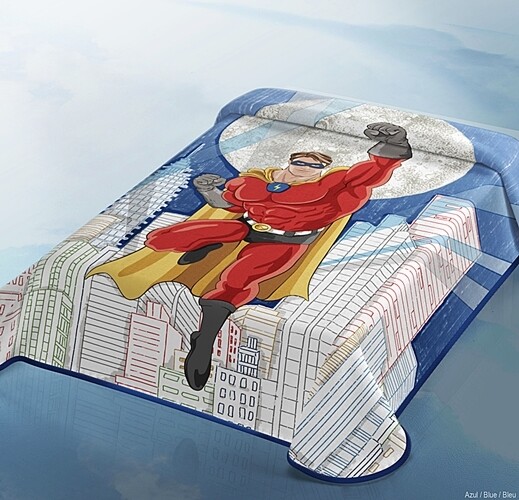 Κουβέρτα Βελουτέ Μονή Ισπανίας Heroes - Belpla