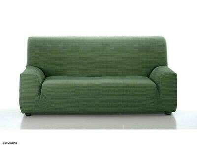 Κάλυμμα Διθέσιου Καναπέ Akari Πράσινο Λύκρα Ελαστικό