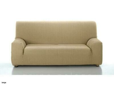 Κάλυμμα Τετραθέσιου Καναπέ Akari Μπεζ  Λύκρα Ελαστικό