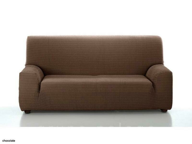 Σετ Καλύμματα 3 τεμαχίων Akari Καφέ Λύκρα Ελαστικό