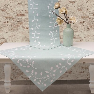 Καρέ Κέντημα 190455 Μέντα - Ilis Home