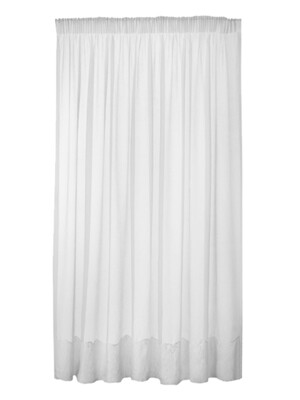 Κουρτίνα με Τρεσα 300Χ280 εκ. Γάζα White - Sunshine