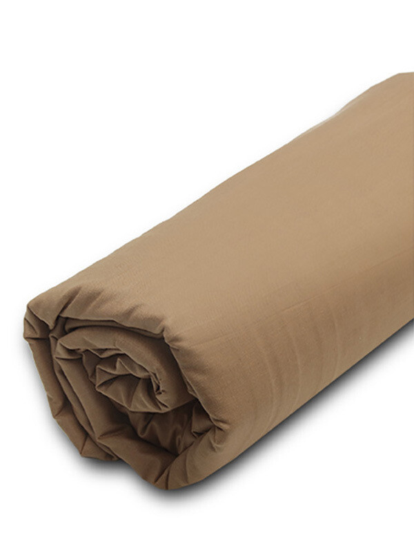 Κατωσέντονο Λάστιχο Μονό 100Χ200+25 εκ. Brown Menta - Sunshine