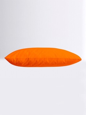 Μαξιλαροθήκες Ζευγάρι Μονόχρωμες Menta 07 Orange - Sunshine