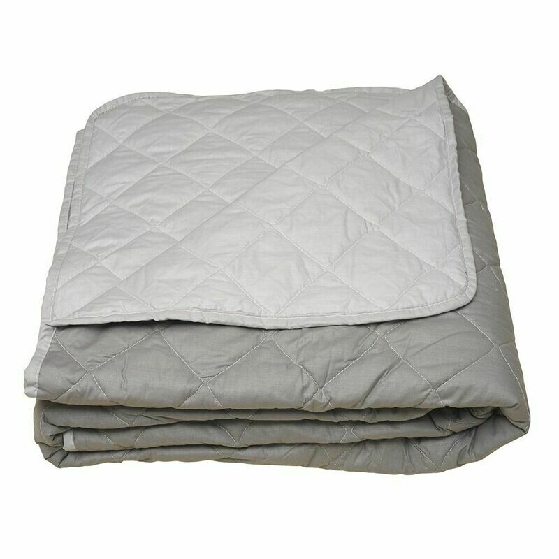 Κουβερλί Υπέρδιπλο 220Χ240 εκ. Menta Gray-Dark Gray