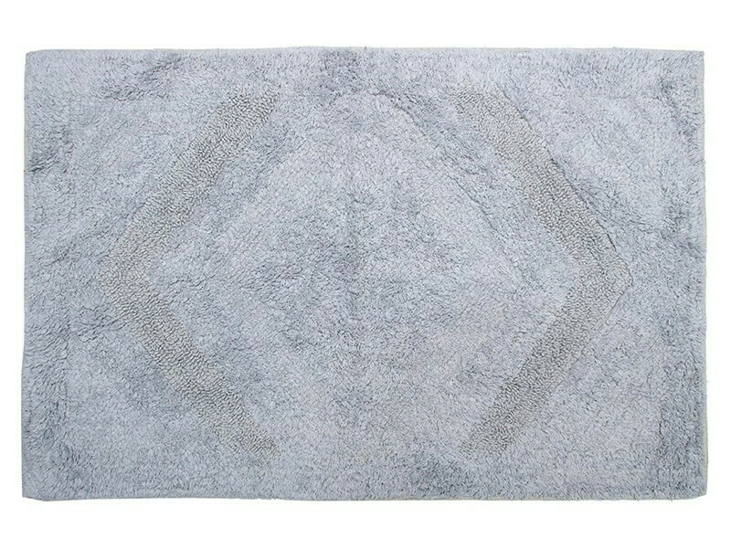 Πατάκι Μπάνιου 60Χ90 εκ. Cotton Gray - Sunshine