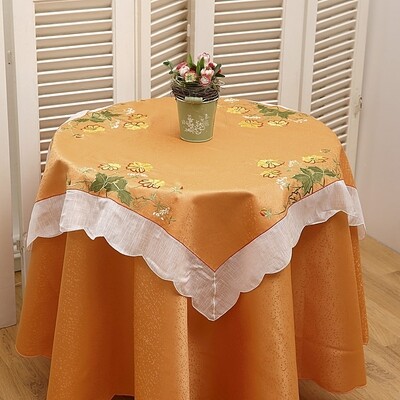 Τραπεζομάντηλο 160Χ220 εκ. Κέντημα 8021266 Orange - Ilis Home