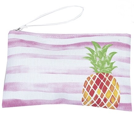 Τσαντάκι Σταμπωτό Fruits 23Χ17 εκ. 2766 S Ανανάς Ροζ - Ilis Home