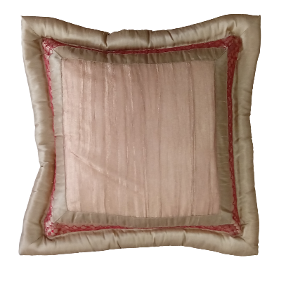 Μαξιλαροθήκη Φιγούρας 1237 Beige Οργάντζα - Ilis Home