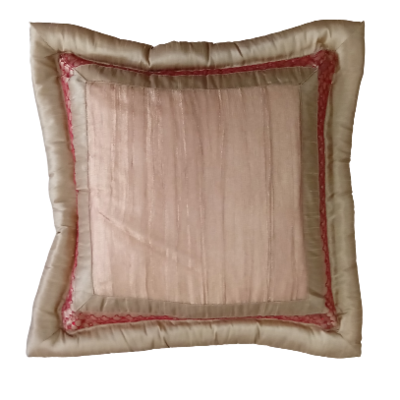 Μαξιλαροθήκη Φιγούρας 1237 Beige Οργάντζα - Ilis Home