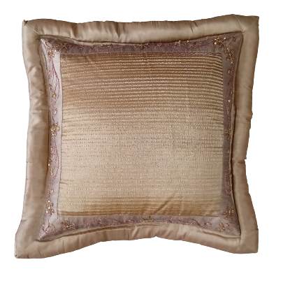 Μαξιλαροθήκη Φιγούρας 1224 Beige Οργάντζα - Ilis Home