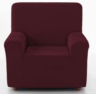 Κάλυμμα Πολυθρόνας Tunez Κόκκινο Λύκρα Ελαστικό