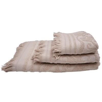 Πετσέτα Μπάνιου 80Χ150 εκ. Ζακάρ-Κρόσι Beige 01- Sunshine