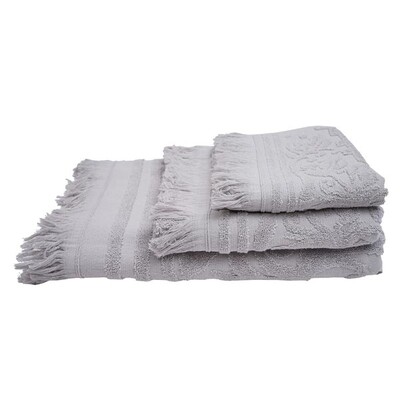 Πετσέτα Μπάνιου 80Χ150 εκ. Ζακάρ-Κρόσι Light Gray 06 - Sunshine