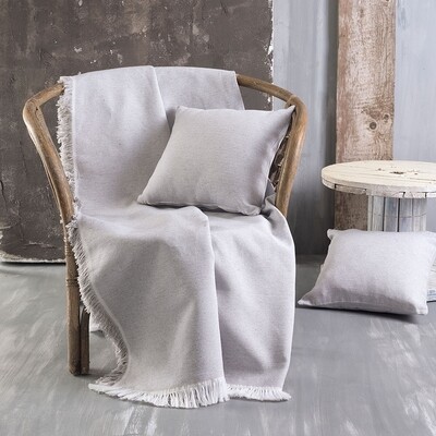 Ριχτάρι Διθέσιο Miller Silver - Cotton