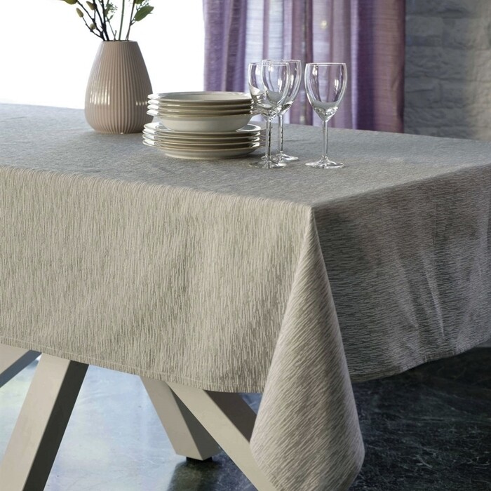 Τραπεζομάντηλο 140X180 εκ. Ζακάρ Μπάρι Γκρι - Ilis Home