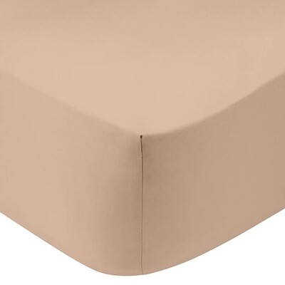 Κατωσέντονο Λάστιχο Ημίδιπλο 120Χ200+30 εκ. Cotton Feelings 110 Beige - Sunshine