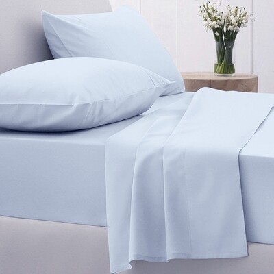 Μαξιλαροθήκες Ζευγάρι Cotton Feelings 103 Light Blue - Sunshine