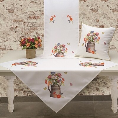 Τραβέρσα Batik &amp; Κέντημα 18566 - Ilis Home