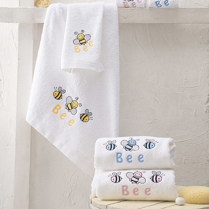 Σετ Πετσέτες 2 τεμ. Κέντημα Honey Bee - Rythmos