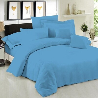 Σεντόνι Μεμονωμένο Υπέρδιπλο 245Χ270 εκ. Blue - Le Blanc