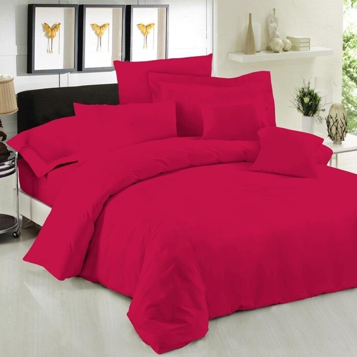 Σεντόνι Μεμονωμένο Υπέρδιπλο 245Χ270 εκ. Cherry - Le Blanc