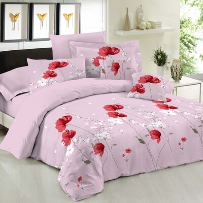 Σετ Πάπλωμα Υπέρδιπλο Premium Anemone Pink - Le Blanc