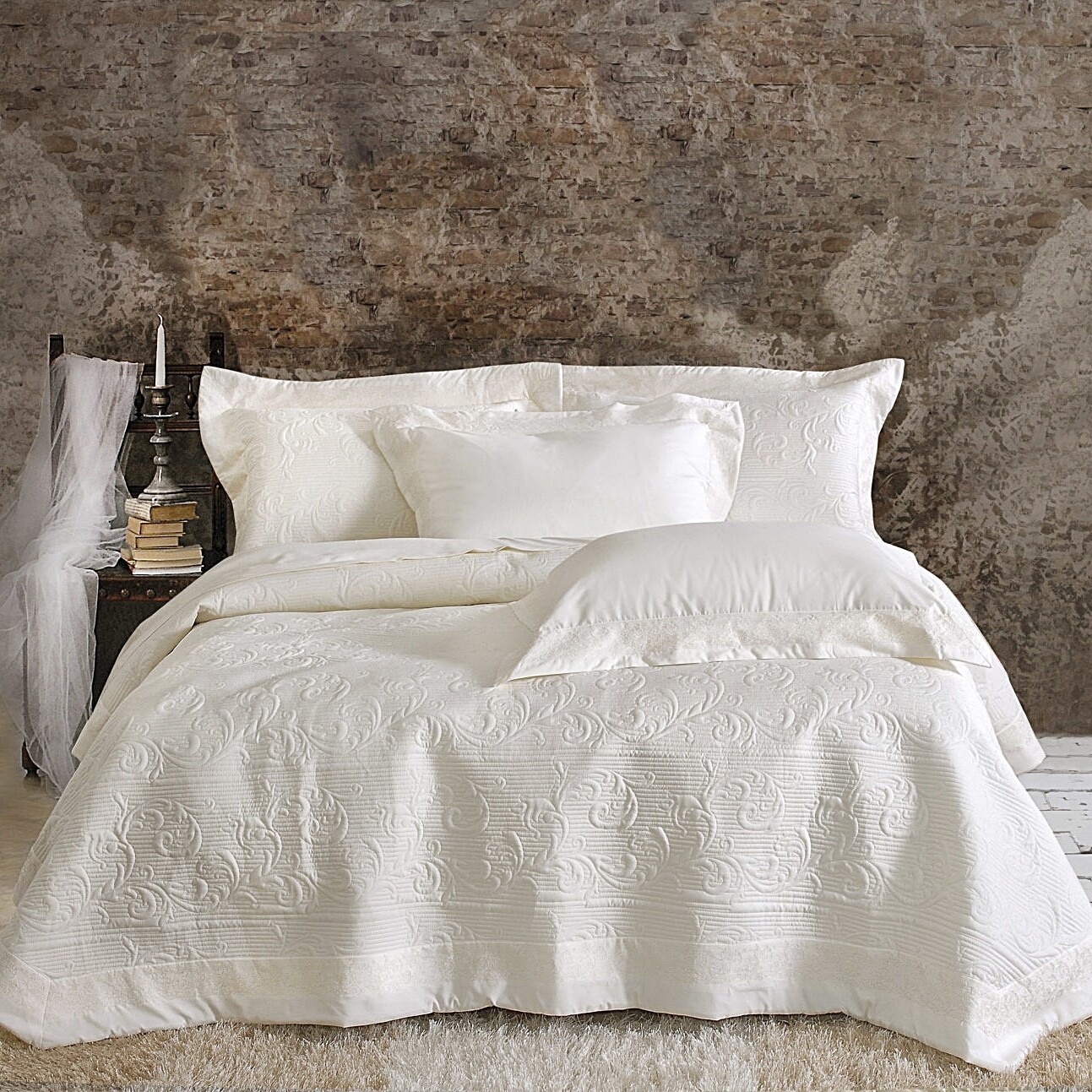 Νυφικό Σετ 7 τεμ. Krispa Ecrou - Rythmos