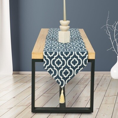 Τραβέρσα Ζακάρ 170150 Μπλε - Ilis Home