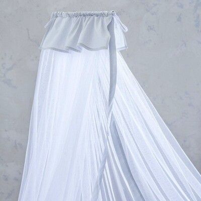 Κουνουπιέρα Κούνιας Nappy Light Gray - Nima Home