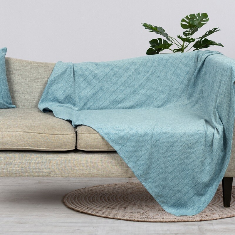 Σετ Ριχτάρια Chenille Διθέσιο &amp; Τριθέσιο 106930-3 Tyrqoise - Ilis Home