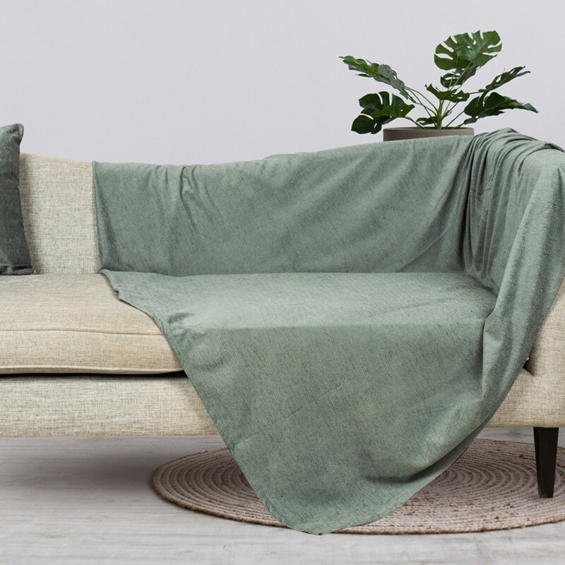 Σετ Ριχτάρια Chenille Διθέσιο &amp; Τριθέσιο 106930-4 Gray - Ilis Home