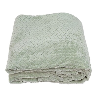 Κουβέρτα Υπέρδιπλη Coral Fleece Mint - Home Classic