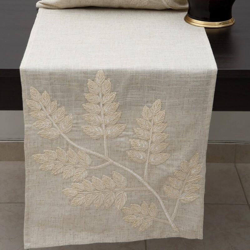 Καρέ Κέντημα 38758 Μπεζ - Ilis Home