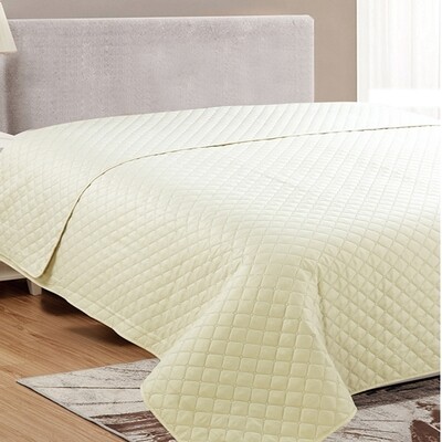 Κουβερλί Μονό 160Χ220 εκ. Fiber Ecrou - Sunshine