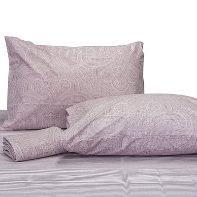 Σεντόνι Μονό 160Χ260 εκ. Lahour Pink Βαμβάκι 100% - Home Classic
