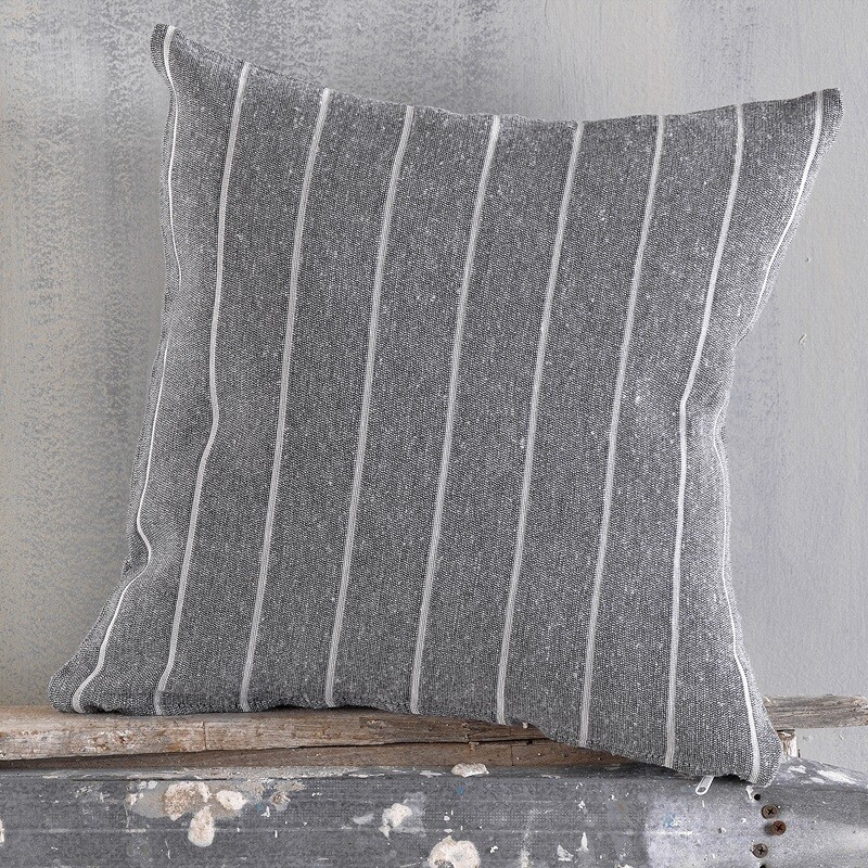 Μαξιλαροθήκη Φιγούρας Felipe Dark Gray - Rythmos Home