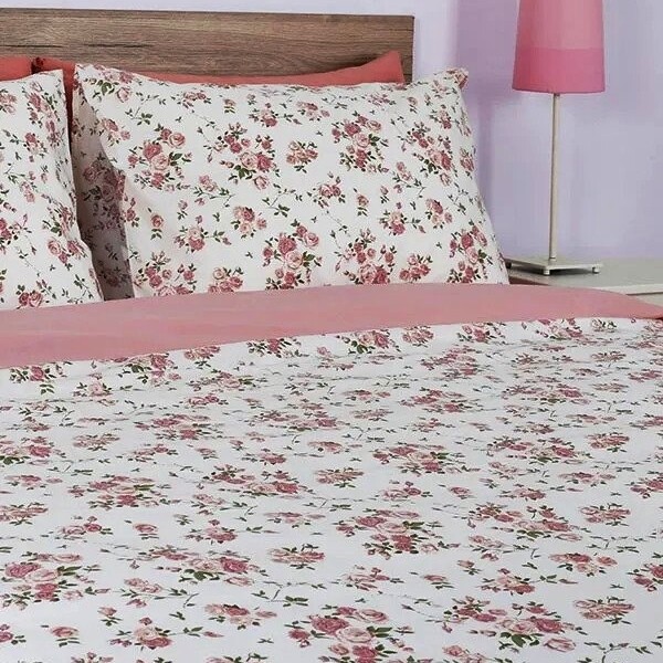 Μαξιλαροθήκες Ζευγάρι Cotton Feelings 929 Pink - Sunshine