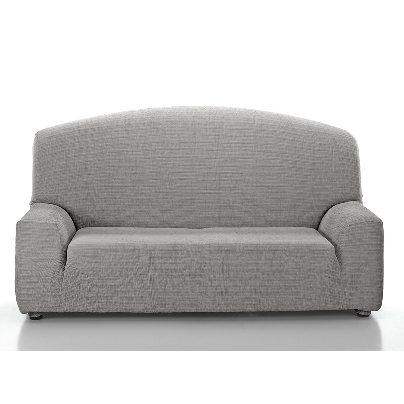 Κάλυμμα Τριθέσιο Αχιβάδα Akari Γκρι Ανοιχτό Λύκρα Ελαστικό