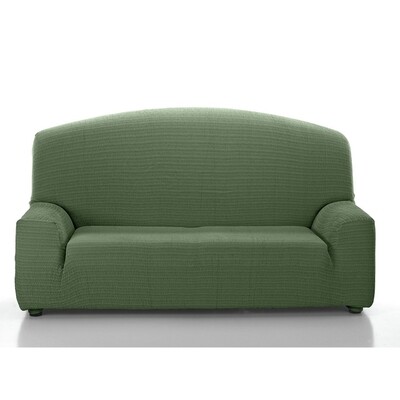 Σετ Καλύμματα Διθέσιο &amp; Τριθέσιο Αχιβάδα Akari Πράσινο Λύκρα Ελαστικό