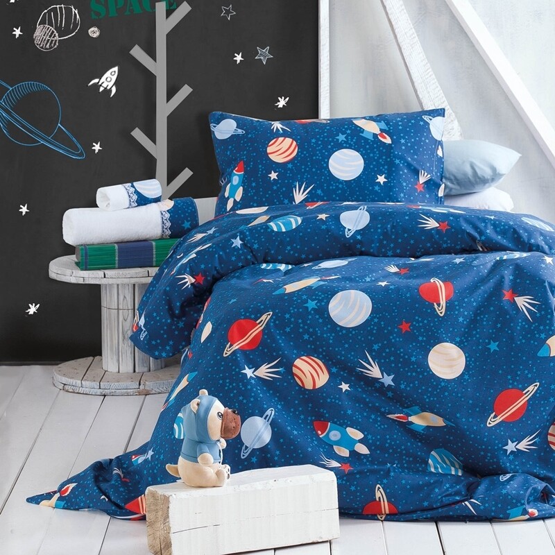 Σετ Παπλωματοθήκη Μονή Space Odyssey - Rythmos